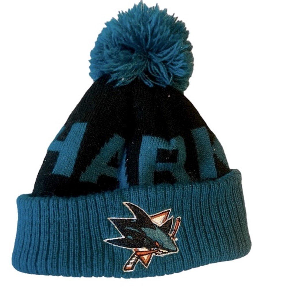San Jose Sharks Winter Hat - baby